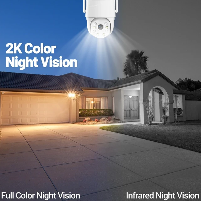 Alt view image 9 of 10 - runofast 4G LTE Cellular Security Camera Indoor, No WiFi Needed for Outdoor, Plug-in Powered, Pan-Tilt Rotation, Motion Detection Two-Way Talk, Remote Control,Unlimited Data Built-in eSIM