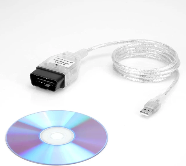 Alt view image 9 of 12 - LZLRUN K+CAN K+DCAN Car Diagnostic Tool Cable OBD USB Interface for BMW with FT232RL NCS Coding Winkfp Tool32 Programing (with Switch)