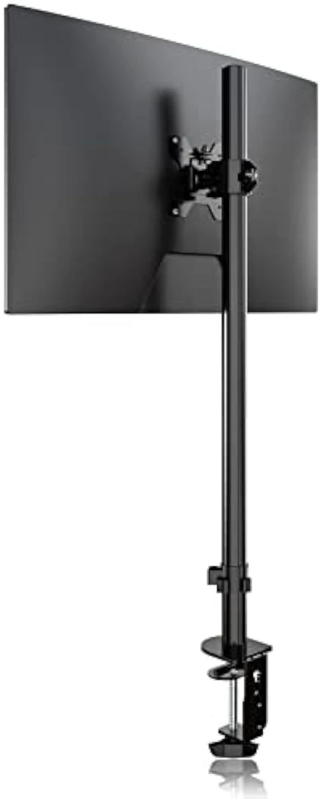Alt view image 7 of 12 - Pholiten Single Tall Monitor Stand, Extra Tall 31 Inch Monitor Mount, Fully Adjustable Tall Monitor arm for 13-32 Inch LCD ScreenHolds up to 22lbs