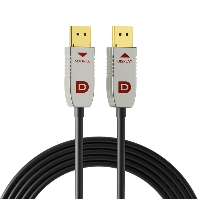 Alt view image 6 of 10 - RUIPRO DisplayPort Cable 1.4, 8K Fiber Optic DP Cable 40ft, Supports 32.4Gbps, 8K@60Hz, 4K@120Hz, HDR DSC 1.2a, Compatible FreeSync/G-Sync 4090 3090Ti 7900XTX Graphics Card
