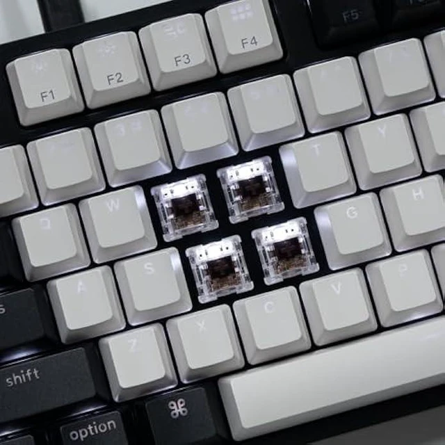 Alt view image 9 of 14 - Keychron C2 Full Size 104 Keys Wired Mechanical Gaming Keyboard for Mac Layout, K Pro Brown Switch/White LED Backlight/Double Shot ABS Keycaps/USB C Computer Keyboard for Windows Laptop