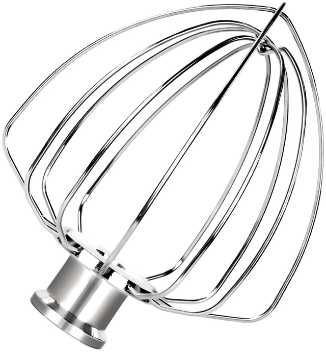Main image of Upgraded Stainless Steel 6-Wire Whip Attachment Compatible with KitchenAid 4.5-5 Quart Tilt-Head Stand Mixer,Dishwasher Safe