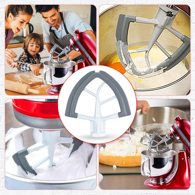 Alt view image 4 of 5 - Perfect replacement attachment Compatible with KitchenAid 4.5 & 5 Quart Tilt-Head Stand Mixers Ideal for mixing cake batter and cookie dough