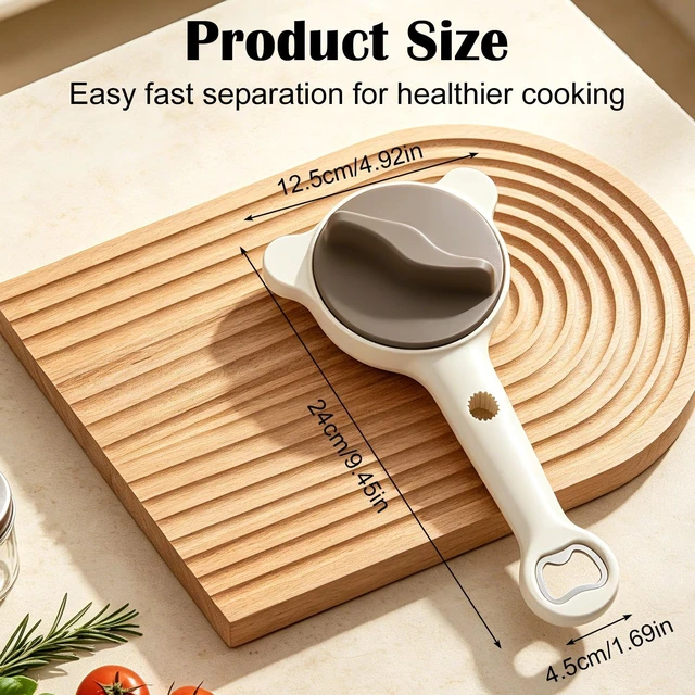 Alt view image 2 of 7 - 2026 New 4-in-1 Jar Opener - Adjustable Stainless Steel Lid Remover with Silicone Griper for Seniors & Weak Hands, Fits Kitchen Jars, Bottles & Cans
