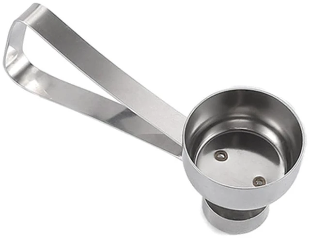Main image of Stainless Steel Egg Cracker Tool - Egg Cutter Egg Shell Cutter Tool Egg Cracker Tool for Eggs Kitchen Gadgets - Egg Shell Opener Topper Cutter Egg Cup Cutter Egg Cracking Tool Handheld Egg Slicer