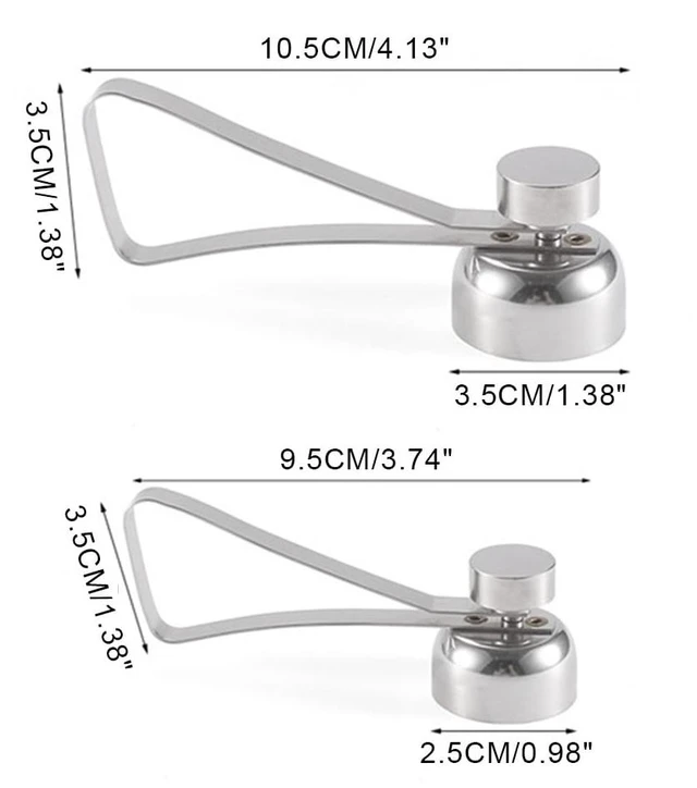 Alt view image 2 of 7 - Stainless Steel Egg Cracker Tool - Egg Cutter Egg Shell Cutter Tool Egg Cracker Tool for Eggs Kitchen Gadgets - Egg Shell Opener Topper Cutter Egg Cup Cutter Egg Cracking Tool Handheld Egg Slicer