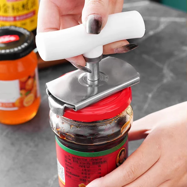 Alt view image 4 of 7 - Stainless Steel Multi-Use Jar Opener | Adjustable Labor-Saving Tool for Bottle Caps Can Lids | Commercial Kitchen & Home Gadget