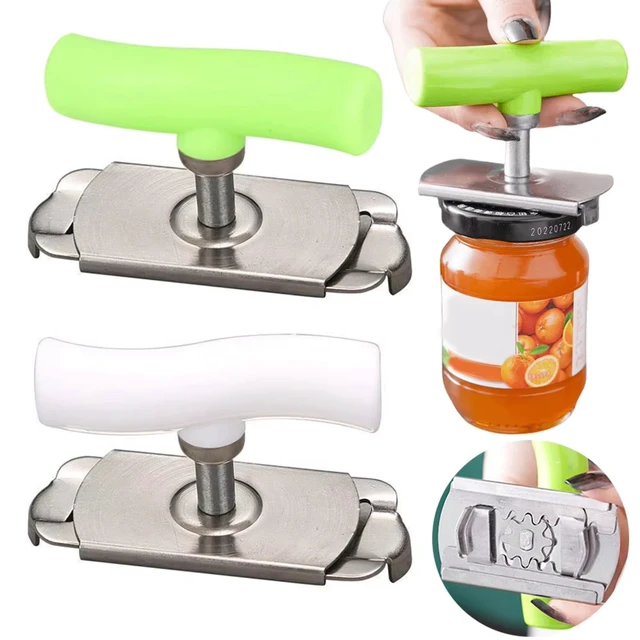 Alt view image 2 of 7 - Stainless Steel Multi-Use Jar Opener | Adjustable Labor-Saving Tool for Bottle Caps Can Lids | Commercial Kitchen & Home Gadget