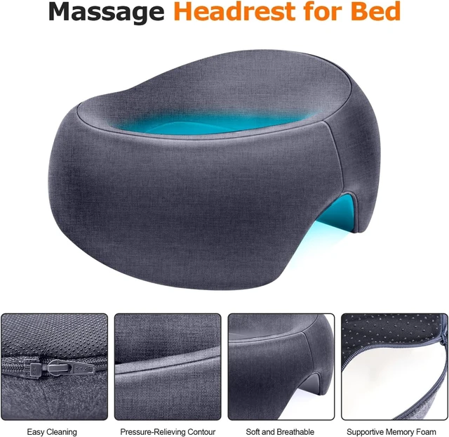 Alt view image 2 of 7 - Ustris Massage Pillow Face Down Headrest for Bed & Massage Tables,Prone Sleepers,Face Cradle,Post Eye Surgery Recovery,BBL Pillow After,Office Napping and Beach Tanning