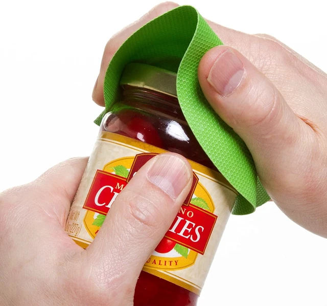 Alt view image 4 of 6 - Jar Grips Multi-Purpose Lid Openers, Set of 3, Manual Rubber Anti-Skid Round Gripper Pad Bottle Cap Kitchen Jar Opener
