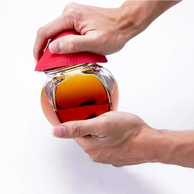 Alt view image 5 of 7 - 3 pc of Jar Openers, Multi-Purpose Reusable Rubber Gripper Jar Opener for Seniors with Arthritis Weak Hands Gripper Rubber Jar, Multi-Purpose Bottle Lid Openers Fit for Most Bottles