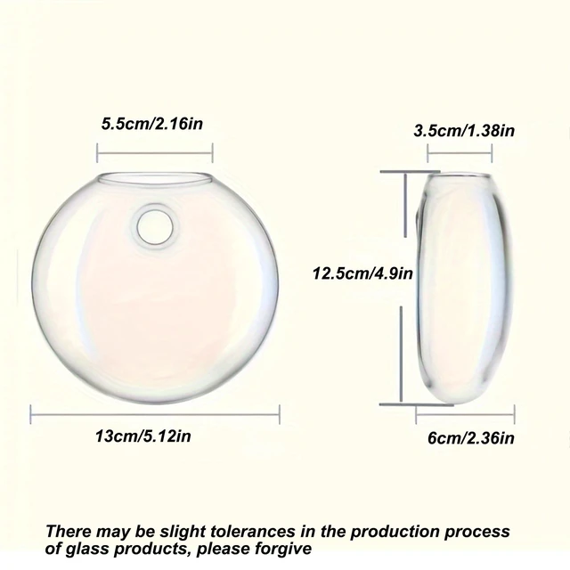 Alt view image 5 of 7 - Wall Vases Hanging Planter Propagation Station Clear Terrarium Wall Glass Vase for Flowers Hydroponics Plant Home Office Decor Present 2 Pcs