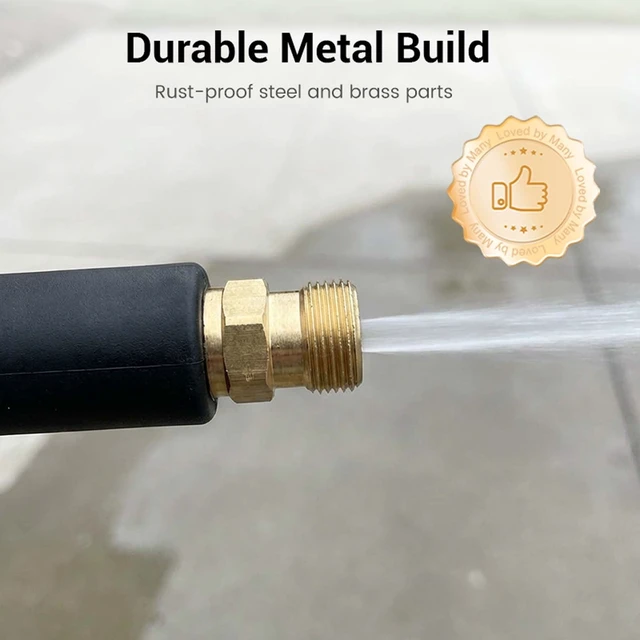 Alt view image 4 of 7 - High-pressure Water Gun, Water High-pressure Washing Tool, Cleaning Water Car Washing Water Gardening Cleaning