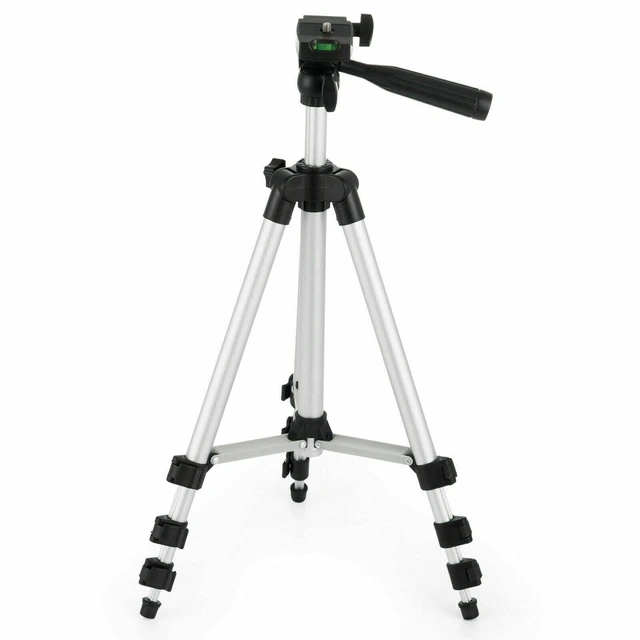 Alt view image 3 of 7 - Professional Camera Tripod Stand Holder Mount For iPhone Samsung Cell Phone+ Bag