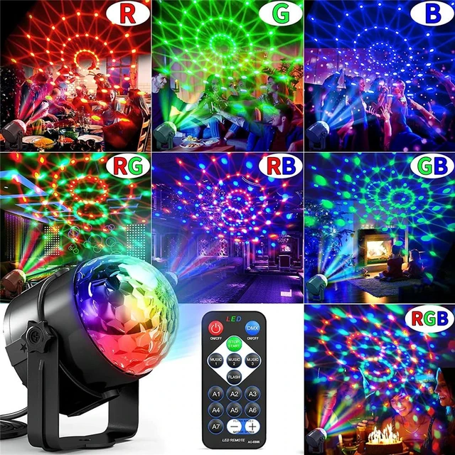 Alt view image 4 of 7 - Disco Party Lights Strobe LED DJ Ball Sound Activated Bulb Dance Lamp Decoration