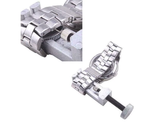 Alt view image 7 of 7 - Metal Adjustable Watch Band Strap Bracelet Link Pin Remover Repair Tool Kit US