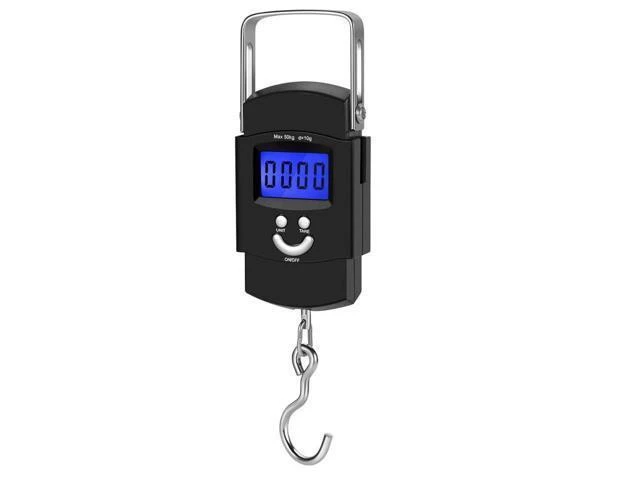 Alt view image 2 of 7 - Portable Fish Scale Travel LCD Digital Hanging Luggage Electronic 110lb / 50kg
