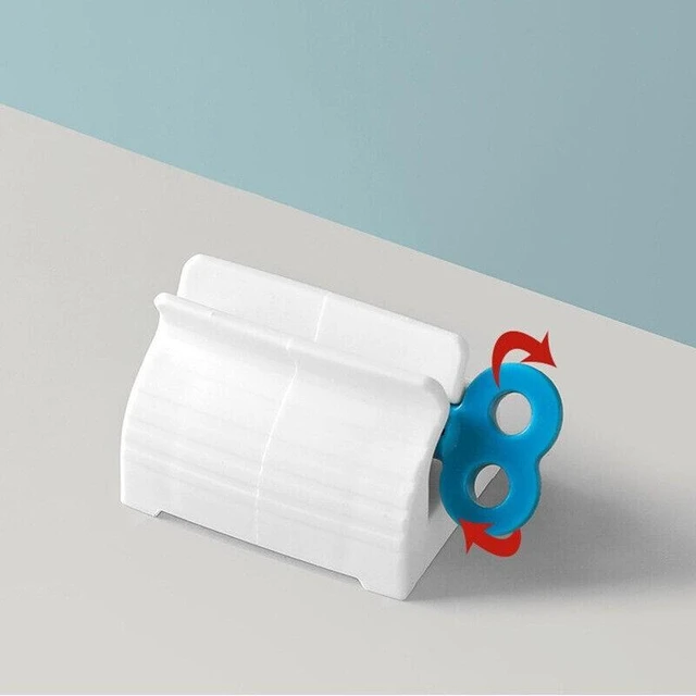 Alt view image 5 of 7 - 6x Toothpaste Squeezer Bathroom Tube Easy Stand Dispenser Rolling Holder Seat - 3 Pack