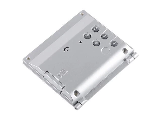 Alt view image 6 of 7 - Digital Travel Alarm Clock Foldable Temperature LCD Clock Compact Desk Timer New