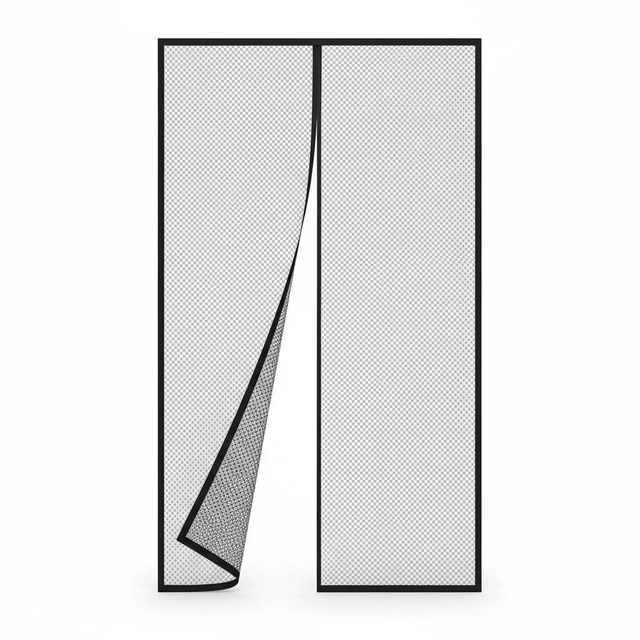 Main image of Magnetic Screen Door Mesh Curtain Durable Heavy Duty Mosquito Net Bug Hands Free