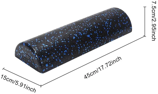 Main image of Yoga Massage Exercise Foam Roller EPP Half Round Balance Training Roller Portable Muscle Foam Roller for Pilates Bodybuilding