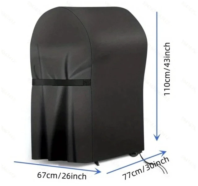 Main image of Heavy-Duty BBQ Cover Outdoor Dustproof Waterproof Rain Grill Cover Anti-UV Protective Shelter for Grills