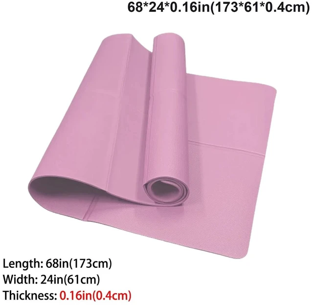 Main image of Foldable Yoga Mat Eco Friendly EVA Folding Travel Fitness Exercise Mat 3mm/4mm/6mm Thicknesses for Yoga Pilates & Floor Workouts