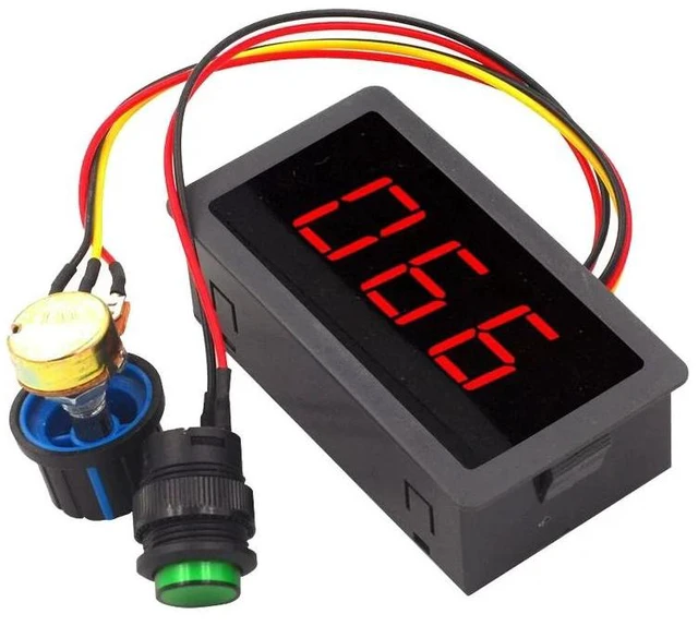 Main image of DC 6V 12V 24V 6A Adjustable PWM DC Motor Speed Controller CCM5D Digital Display Regulator LED Motor Controller Speed Regulator New