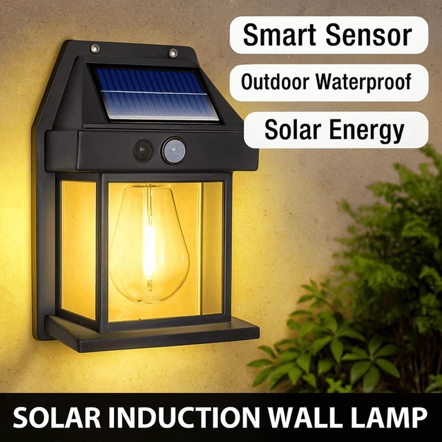 Alt view image 2 of 4 - Powerful Solar Wall Light Outdoor Waterproof LED Lamp House Garden Fence Decoration Light Sensor Solar Energy Wall Lantern LED