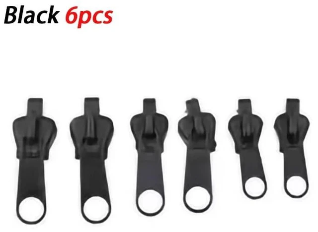 Main image of 6/12/18/24pcs Universal Zipper Repair Kit Detachable Zipper Head for Clothing Backpack, Purse DIY Sewing Accessories