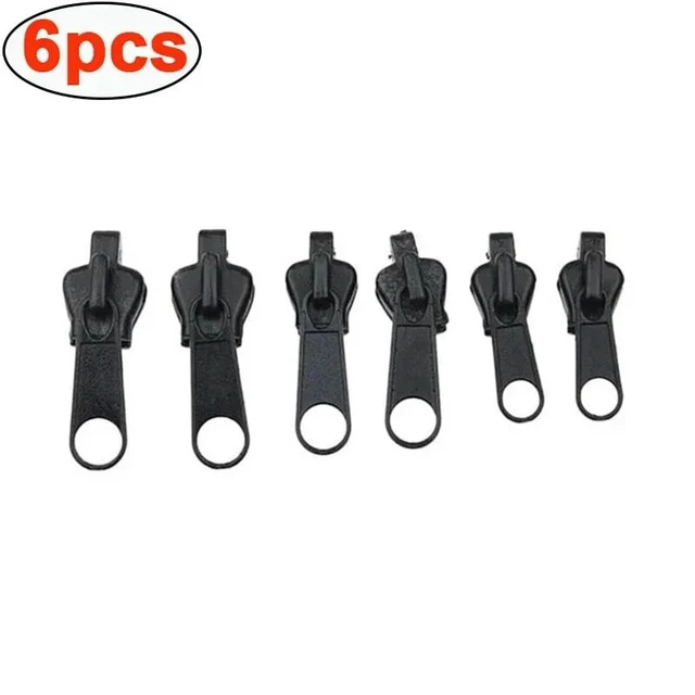 Alt view image 2 of 7 - 3 Sizes Universal Instant Fix Zipper Repair Kit Replacement Zip Slider Teeth Rescue Sewing Clothes Bag Zippers Tool Accessories