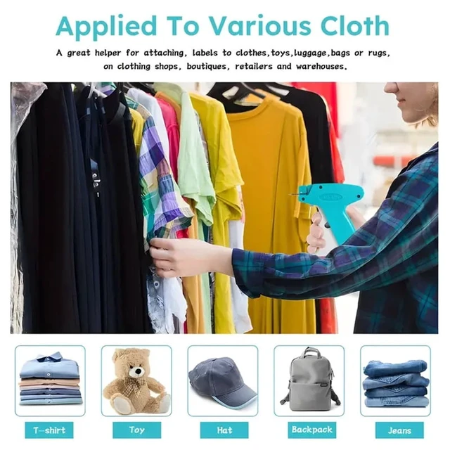 Alt view image 6 of 7 - Fine Stitch Gun Stitchy Quick Clothing Fixer for Clothes Micro Tagging Gun Clothing Mini Speedy Sticky Sewing Gun Hemming Tool
