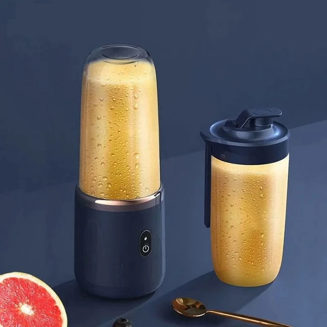 Alt view image 4 of 7 - Portable Fruit Juice Blenders Summer Personal Electric Mini Bottle Home USB 6 Blades Juicer Cup Machine For Kitchen