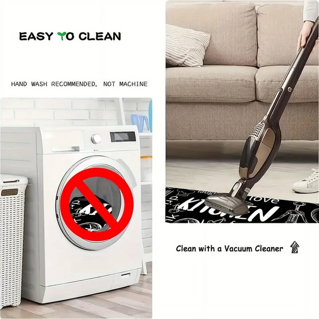 Alt view image 7 of 7 - Diatomaceous earth printed bathroom mat absorbent foot mat for shower room entrance square toilet mat household entrance mat