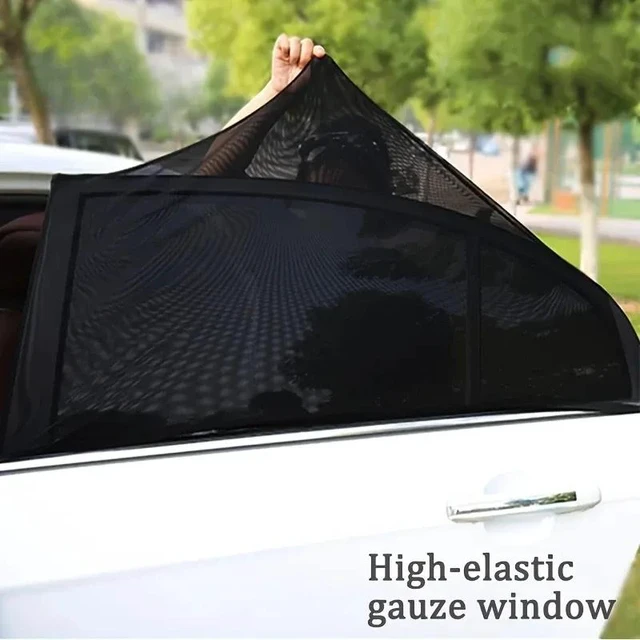 Alt view image 4 of 7 - Car sunshades, mosquito screens, windows, mosquito nets, curtains, sun screens, mosquito nets for cars Accessories