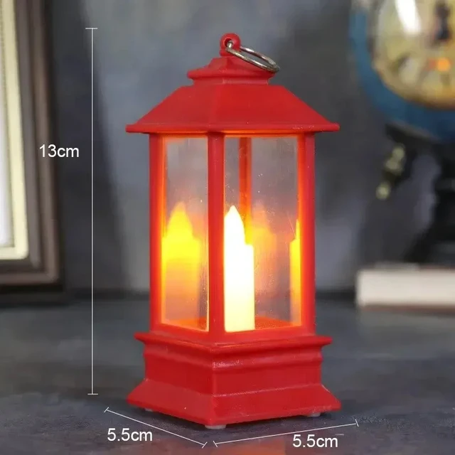 Alt view image 7 of 7 - Vintage LED Oil Lamp Night Light Battery Powered Warm White for Bedroom Decor Christmas Halloween Home Atmosphere Lighting