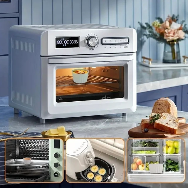 Alt view image 4 of 7 - Silicone Air Fryer, Ramekin Baking, Muffin, Egg Poacher, Cupcake, Non-Stick Baking Cups, Easy Release Microwave Oven Molds, 2/4 Pieces