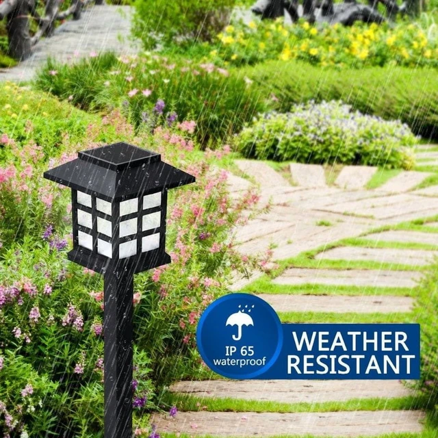 Alt view image 4 of 7 - 2/6/8pcs Led Solar Pathway Lights Waterproof Outdoor Solar Lamp for Garden/Landscape/Yard/Patio/Driveway/Walkway Lighting