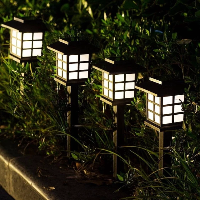 Alt view image 5 of 7 - 2/6/8pcs Led Solar Pathway Lights Waterproof Outdoor Solar Lamp for Garden/Landscape/Yard/Patio/Driveway/Walkway Lighting