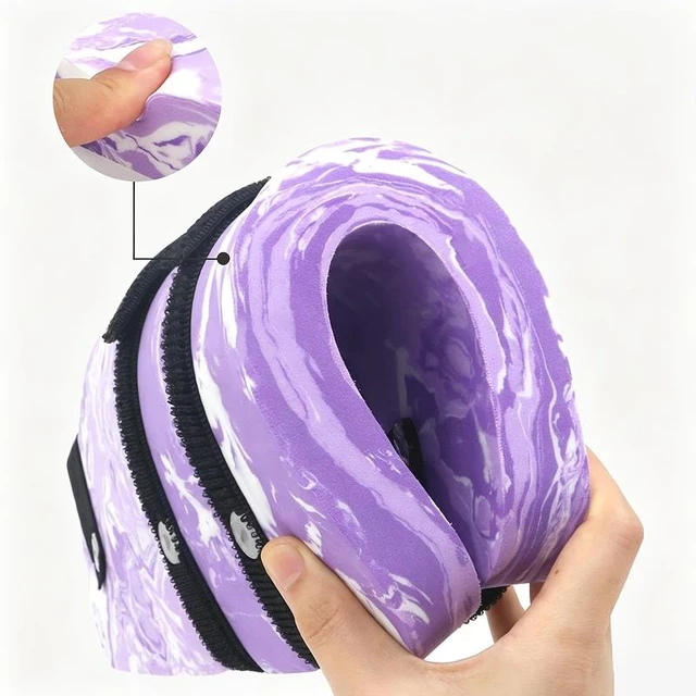 Alt view image 5 of 7 - EVA Foam Ankle Flotation Cuffs Leg Float Bands Water Aerobics Swim Training Ankle Floaties for Pool Exercise Rehabilitation