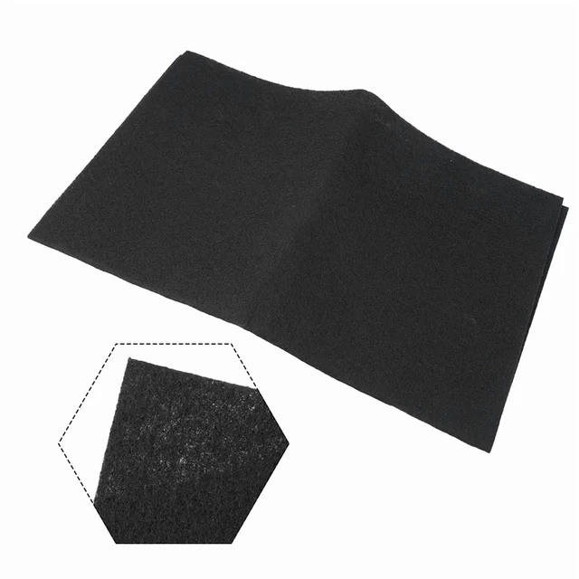 Alt view image 2 of 6 - 57X47cm Range Hood Activated Carbon Filter Cotton Auitable For All Range Hoods Air Purifiers Accessorie Purifier Filter Fabric