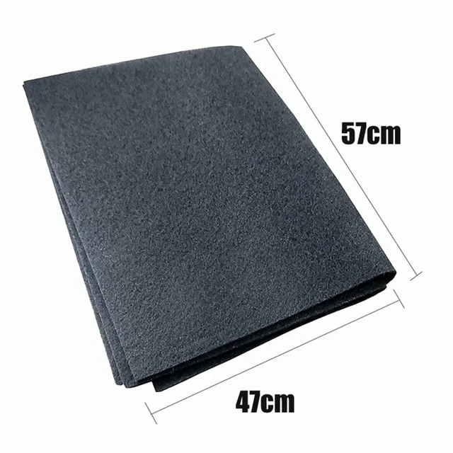 Alt view image 5 of 6 - 57X47cm Range Hood Activated Carbon Filter Cotton Auitable For All Range Hoods Air Purifiers Accessorie Purifier Filter Fabric