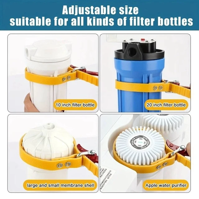 Alt view image 3 of 5 - Belt Wrench Oil Filter Puller Strap Spanner Chain Wrench Strap Opener Adjustable Strap Opener Cartridge Disassembly Tool