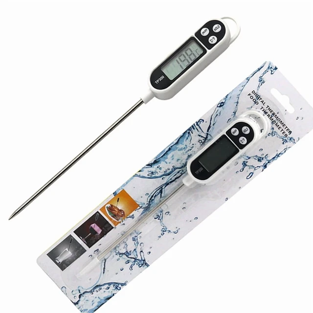 Alt view image 2 of 7 - 1-10P Digital Kitchen Food Thermometer TP300 Water Oil Thermometer for Meat Cooking Food Probe BBQ Electronic Oven Kitchen Tools
