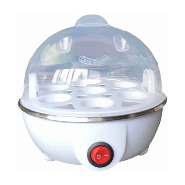 Alt view image 4 of 7 - Egg Cooker Automatic Power Off Home 7 Eggs Multi-Functional Steamed Egg Custard Boiled Egg Machine Breakfast Artifact