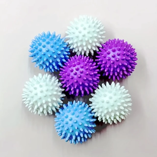 Alt view image 5 of 7 - Set of 6 Reusable Magic Laundry Balls - Fabric Softener, Prevents Tangling And Removes Dirt, Available in Various Colors
