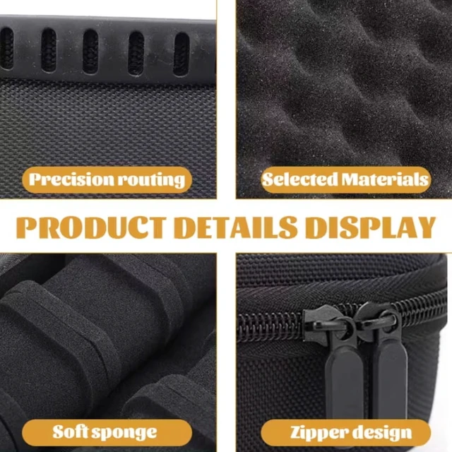 Alt view image 6 of 7 - Single Watch Travel Case Fit Large And Small Watches,With Soft Watch Pillow, Hardshell And Compact Watch Box,Safe watch Storage