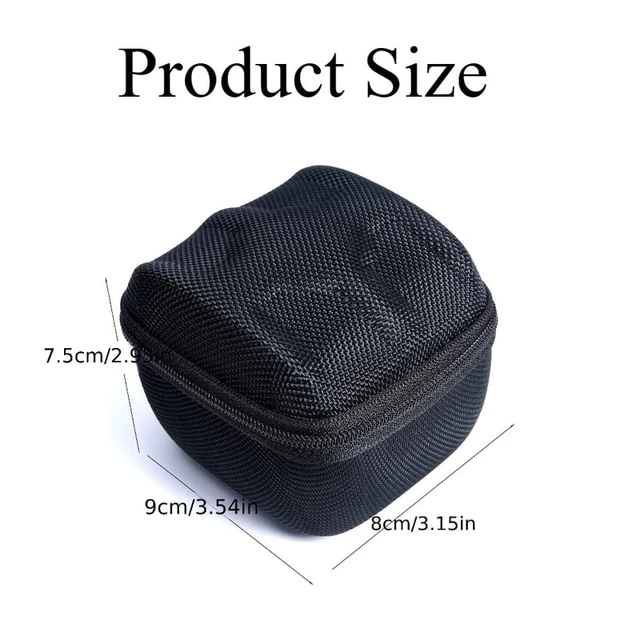 Alt view image 7 of 7 - Single Watch Travel Case Fit Large And Small Watches,With Soft Watch Pillow, Hardshell And Compact Watch Box,Safe watch Storage
