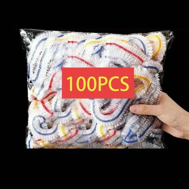 Alt view image 3 of 7 - 100-300PCS Colorful Food Cover Wrap Refrigerator Fresh-keeping Bag Kitchen Transparent Cling Film Cover Disposable Plastic Cover