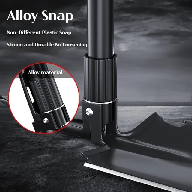 Alt view image 3 of 6 - Multifunctional garden shovel for camping, suitable for camping/fishing/wild survival, etc. Shovel. Pickaxe and hoe three-in-one